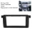 Garniture de façade ABS 9 po 2DIN pour E46 1998-2005 Noir 4