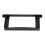 Garniture de façade ABS 9 po 2DIN pour E46 1998-2005 Noir 9