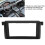 Garniture de façade ABS 9 po 2DIN pour E46 1998-2005 Noir 7