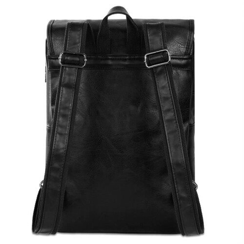 Vbiger Vintage Leather Laptop Backpack School Bag for Men on OnBuy