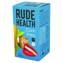 (10 PACK) - Rude/H Organic Corn Thins | 5 X 130g | 10 PACK - SUPER SAVER - SAVE MONEY