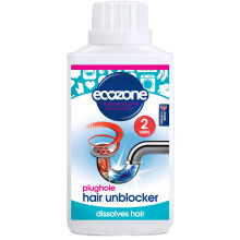 Ecozone | Plughole Hair Unblocker | 12 x 250ml