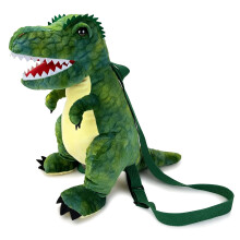 Plush T Rex Dinosaurs Backpack 16 Inch Stuffed Animal Bag for Toddlers Ages 3-5 Soft Dinosaur Plush Toy Gift
