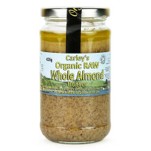 (10 PACK) - Carley's - Organic Raw Almond Butter | 425g | 10 PACK BUNDLE