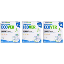 (3 PACK) - Ecover - Laundry Liquid Non Bio. | 5000ml | 3 PACK BUNDLE by ECOVER (UK)