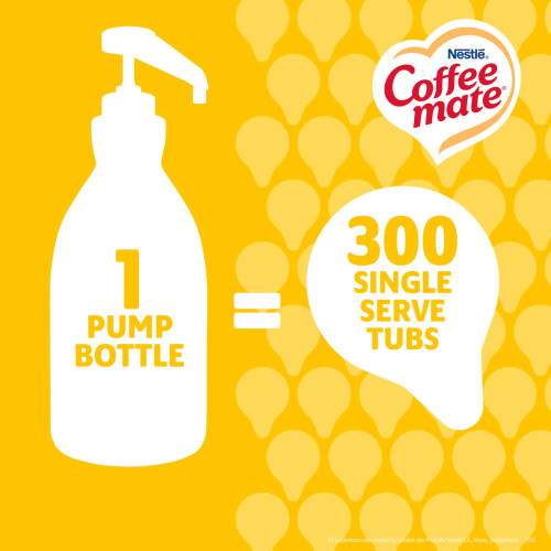 Coffee Mate 2-pk Nestle Hazelnut Concd Creamer, 1438g Pump bo 2