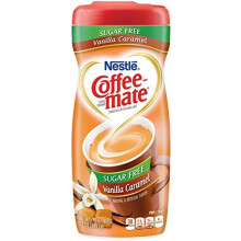 Coffee-mate Vanilla Caramel, Sugar-Free Powdered Coffee Creamer, 10.2-Ounce Units (Pack of 6) by Coffee-mate