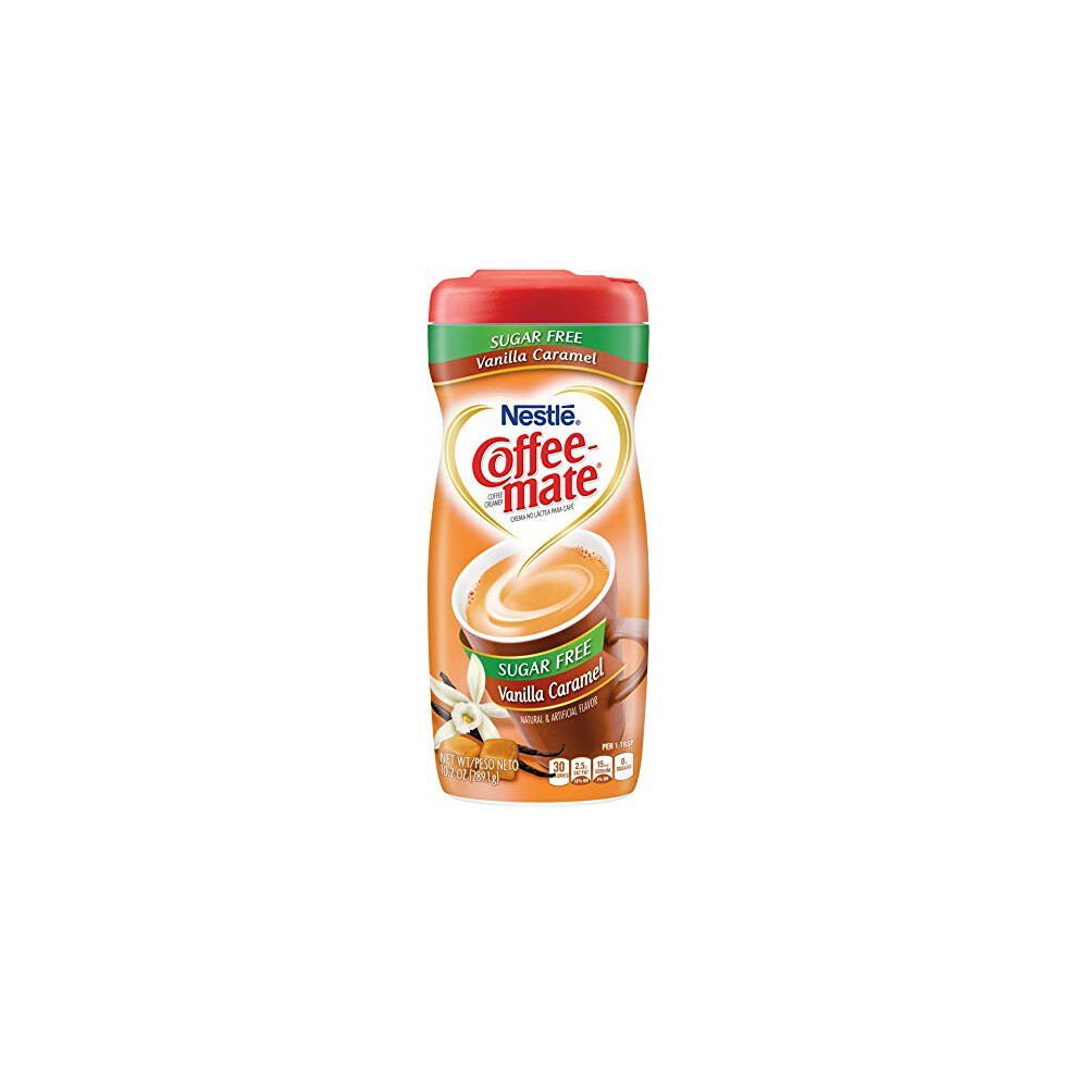 Nestle Coffee-Mate Vanilla Caramel, Sugar-Free Powdered Coffee Creamer, 10.2-Ounce Units (Pack Of 6) By Coffee-Mate