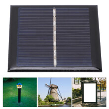 Pannello solare in silicio policristallino da 0,6 W a 3 V, Livello A, Colore