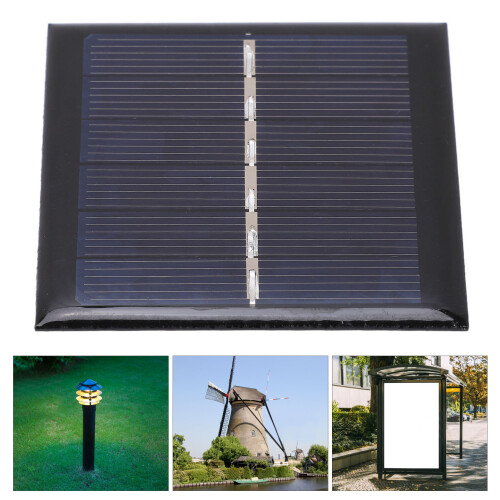 Polysilicon Solar Panel 0.6W 3V Portable Level A for Garden Solar Lights