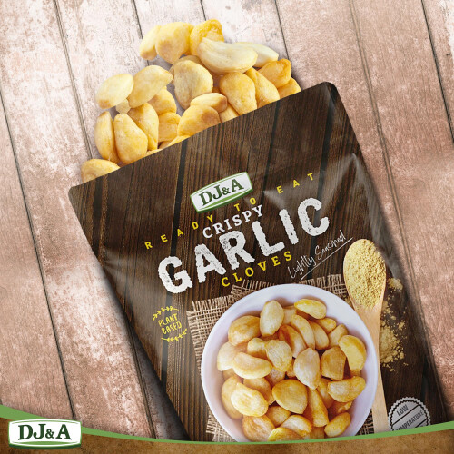 DJ&A Garlic Chips 12 x 45g 2