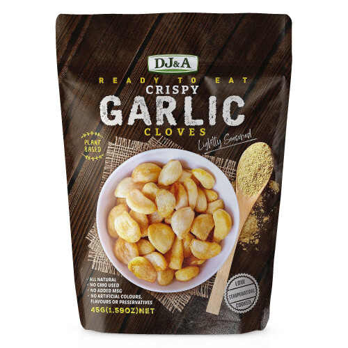 DJ&A Garlic Chips 12 x 45g