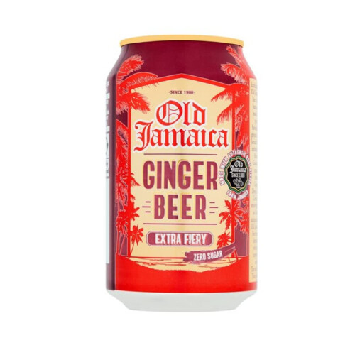 Old Jamaica Extra Fiery Zero 330ml x 20 Pack