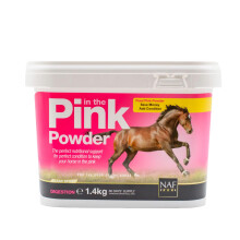 NAF Pink Powder 1.4kg ? Nutritional Support for Horses ? Prebiotic and Probiotic Supplement with Vitamins and Minerals ? Promotes Digestive Health,