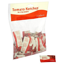 Lichfields Tomato Ketchup 50 x 9.5g Sachets (Pack of 8 x 50x9.5g)