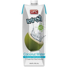 12 Pack of UFC Refresh Coconut Water 1000 ML