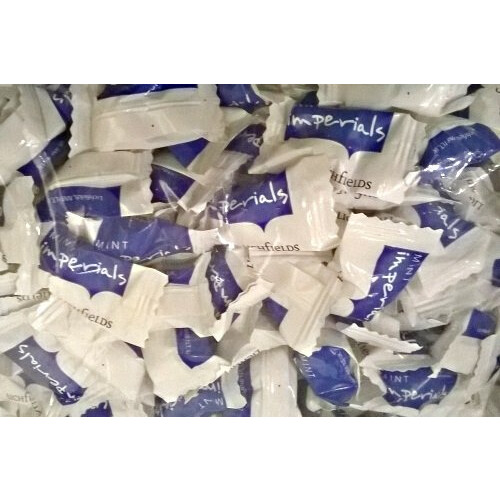 Lichfields Wrapped Mint Imperials Sweets 1 x 10kg