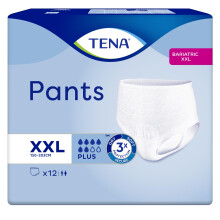 TENA Pants Bariatric Plus XXL - 4 Packs of 12 - Incontinence Pants