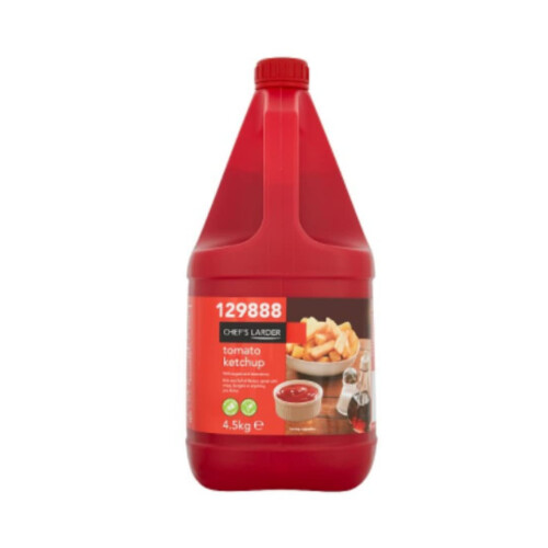 Chef's Larder Tomato Ketchup 4.5kg x 2