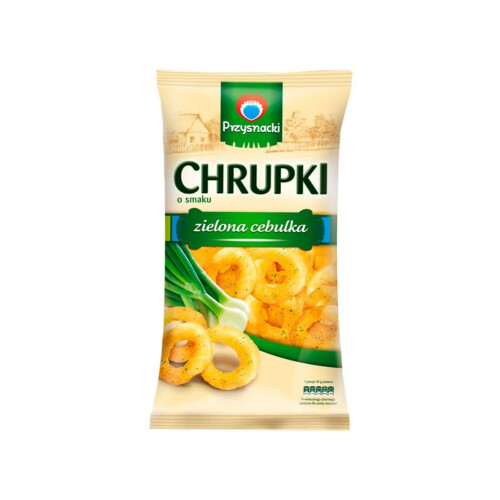 Prazynki Chrupki Green Onion Flavoured Snacks 150gr x 10 pack