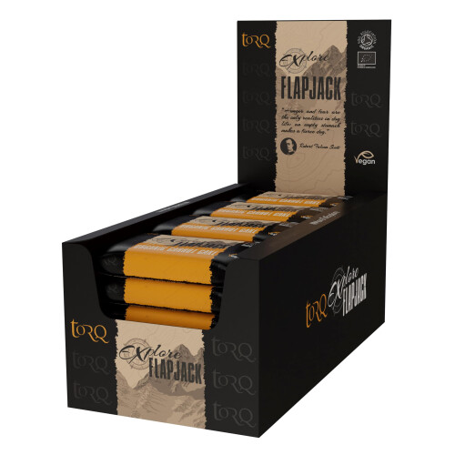 TORQ TORQ EXPLORE FLAPJACK CARROT CAKE BOX20