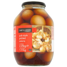 Chef's Larder Pub Style Pickled Onions 2250g x 2