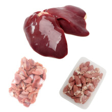 Chicken Offal Trio | 3 Ingredients | Gizzard | Heart | Liver
