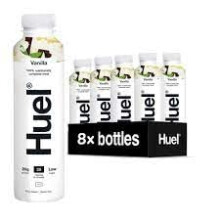 Huel Complete Meal Vanilla Flavor 500ml (Pack of 8) | Nutrient-Packed | Ready-to-Drink | Meal Replacement Shake | 27 Essential Vitamins and Minerals |