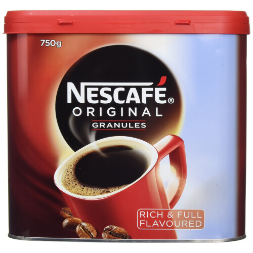 Nescafe Nescafe Original Medium Coffee Case Granules 750 g (Pack of 6)