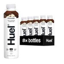 Huel Complete Meal Chocolate Flavor 500ml (Pack of 8) | Nutrient-Packed | Ready-to-Drink | Meal Replacement Shake | 27 Essential Vitamins and Minerals