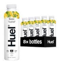 Huel Complete Meal - Banana Flavor 500ml (Pack of 8) | 27 Essential Vitamins and Minerals | No Artificial Sweeteners or Preservatives | Meal