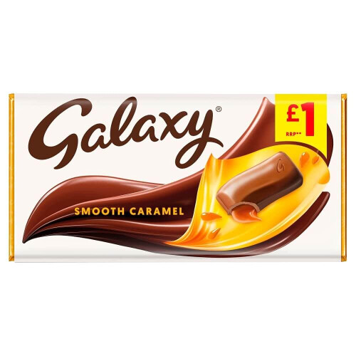 Galaxy Galaxy Caramel Block (135g x 24 x 1 pack size)