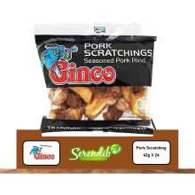 Ginco Pork Scratchings, 24 X 42g Packs