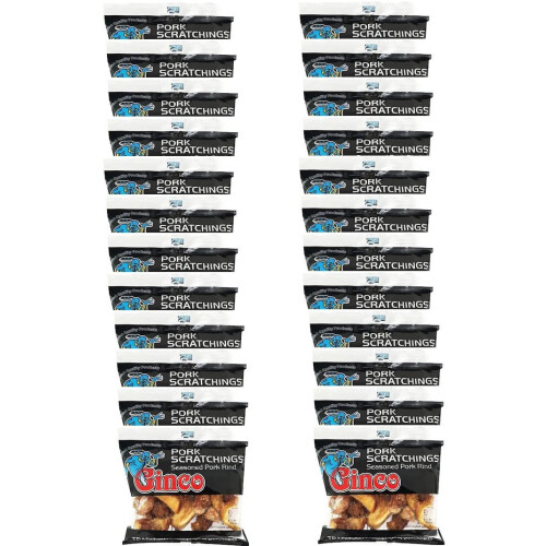 Ginco Pork Scratchings, 24 X 42g Packs 2
