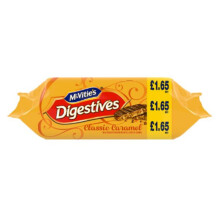 McVitie's Caramel Digestive Biscuits 250g x Case of 15