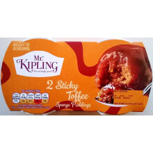 Mr Kipling Sticky Toffee Sponge Puddings 8 x 2 puddings