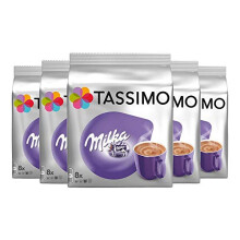Tassimo Milka Hot Chocolate, Pack of 5, 5 x 8 T-Discs (40 Servings)