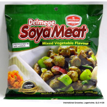 Delmege SOYA Meat | Authentic Sri Lankan Taste | (Regular Flavour, Pack of 20)