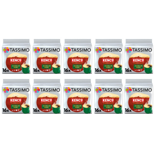 Tassimo Tassimo Kenco Decaf Coffee Pods - 10 Packs (160 Drinks)