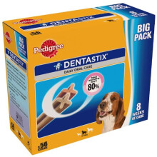 Pedigree Dentastix for Medium Dogs 56 sticks 1440 g (Pack of 4)