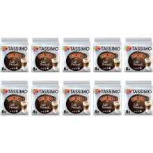 Tassimo Latte Machiatto Baileys Coffee Pods - 10 Packs (80 Drinks)