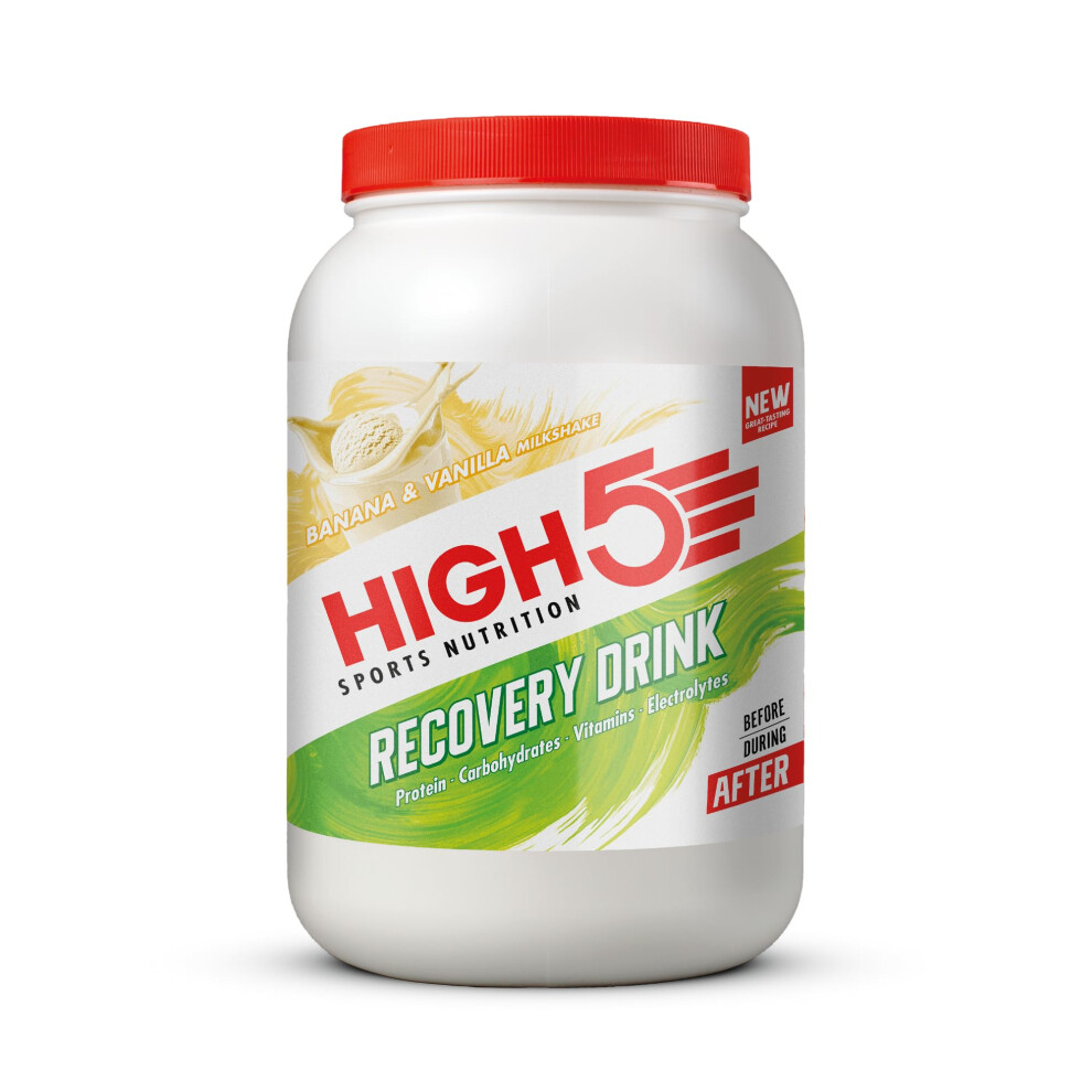 High5 Recovery Drink - Carbohydrate And Whey Protein Powder (20G) For Muscle Recovery With Electrolytes Powder - Fast-Absorbing Post Workout Shake