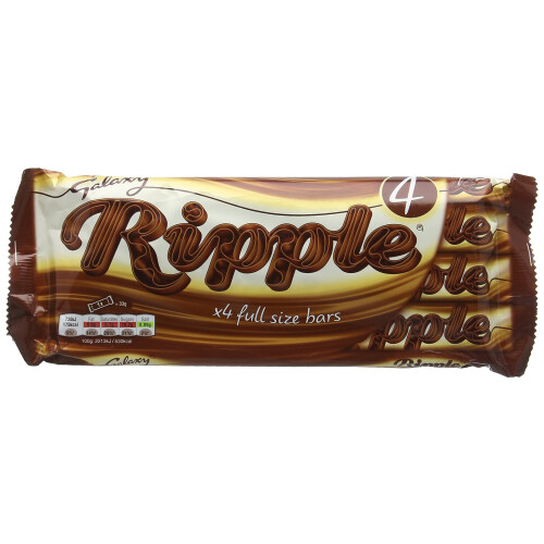 Galaxy Galaxy Ripple Multipack, 4 x 33 g - Pack of 24