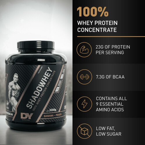 DY Nutrition - Shadowhey Protein Concentrate 2kg (Vanilla) 2