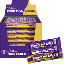 Dairy Milk Caramel Chocolate Bar - 48 x 45g Full Box