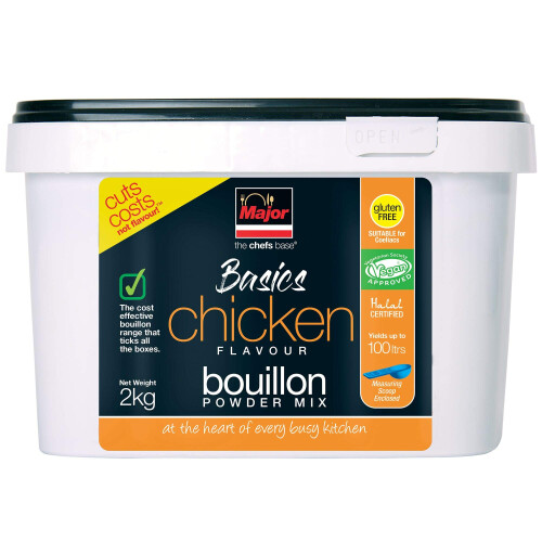 Major Gluten Free Basic Chicken Boullion - 2x2kg