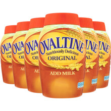 Ovaltine Original add Milk LARGE PACK, Malt and Barley Drink 800 g (Pack of 6)