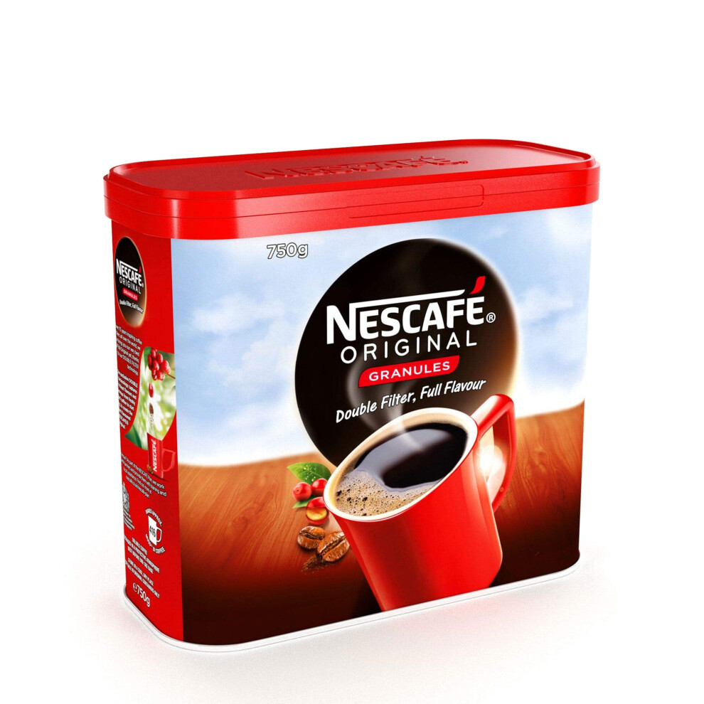Nescafe Nescaf? Original Coffee Granules Tins - 6X750g