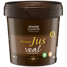 Essential Cuisine Veal Jus - 2x1kg, 2 Pieces, 16L Total, Tub Container