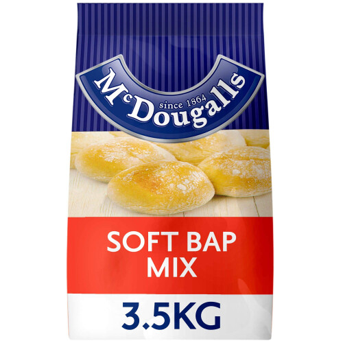 McDougalls Soft Bap Bread Mix - 4x3.5kg